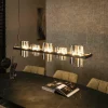 WoonStijl Hanglamp 10L cylinder mixed glass Hot
