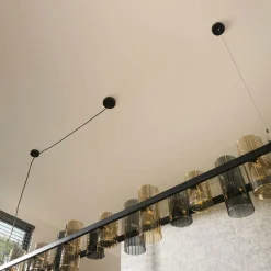 WoonStijl Hanglamp 14L cylinder mixed glass Clearance