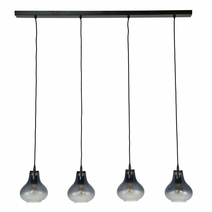 WoonStijl Hanglamp 4L kegel glass Online