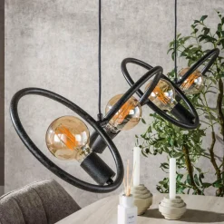 WoonStijl Hanglamp 4L Loop