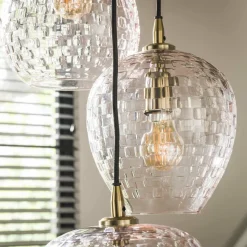 WoonStijl Hanglamp 5L patch pattern getrapt Best