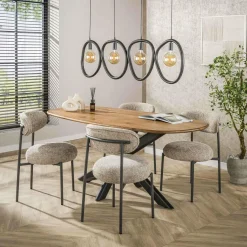 WoonStijl Hanglamp 4L Pebble
