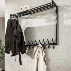 WoonStijl Kapstok 20 haaks hoog roede ronde buis Hot