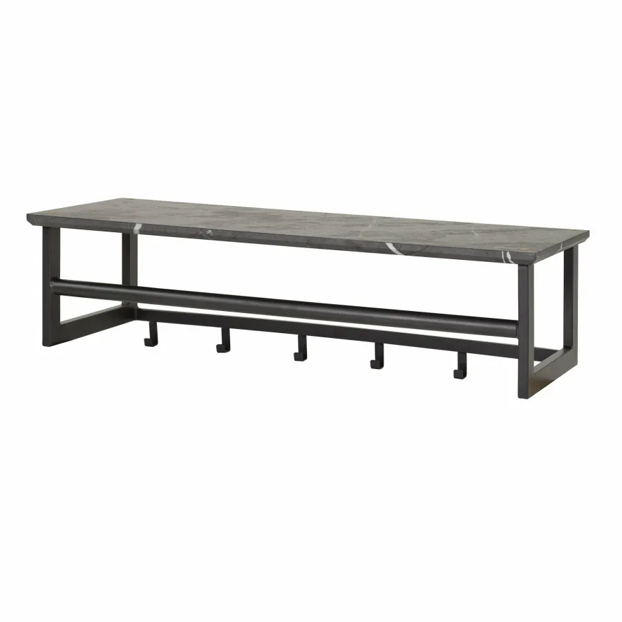 WoonStijl Kapstok Ceramic roede 6 haaks Best
