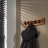 WoonStijl Kapstok edge 5 haken / Massief acacia naturel