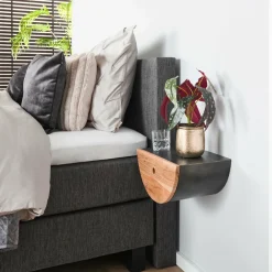 WoonStijl Nachtkastje 1L set van 2 half moon Discount