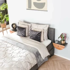 WoonStijl Nachtkastje 1L set van 2 half moon Discount