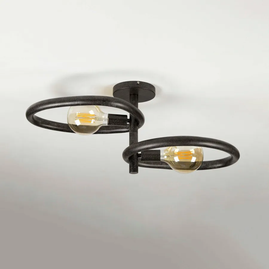WoonStijl Plafondlamp Pebble met 2 lichtpunten Sale