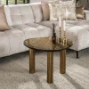 WoonStijl Salontafel L Eclipse goud antiek finish Outlet