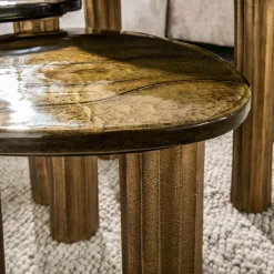 WoonStijl Salontafel S Eclipse goud antiek finish Hot