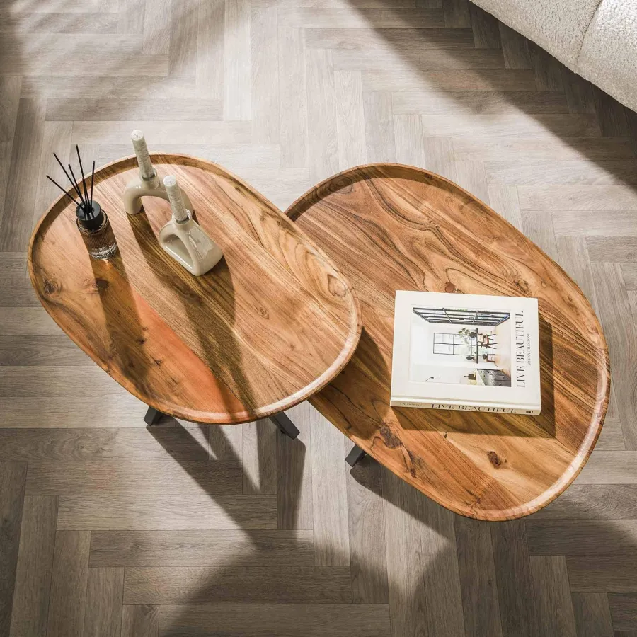 WoonStijl Salontafel set van 2 spider Outlet