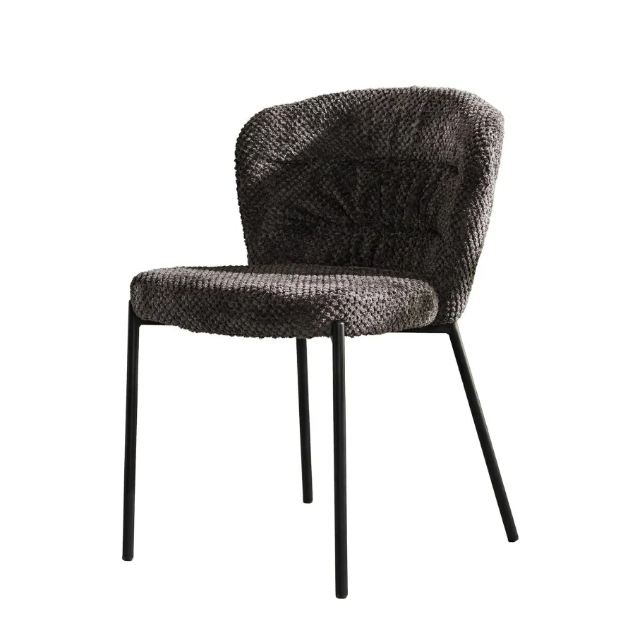 WoonStijl Stoel pull round - Deli antraciet Sale