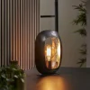 WoonStijl Tafellamp Arch M Zwart nikkel Outlet