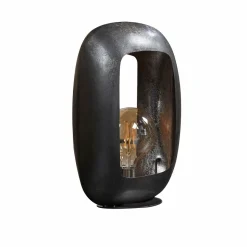 WoonStijl Tafellamp Arch L Zwart nikkel Outlet