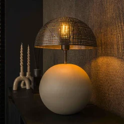 WoonStijl Tafellamp Sphere natural Discount