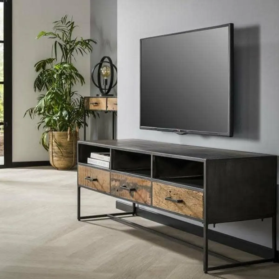 WoonStijl TV meubel Blend met 3 laden Hot