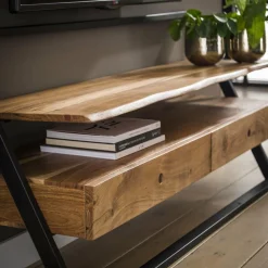 WoonStijl TV meubel Lean Acacia 2 lades Online