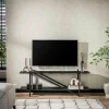 WoonStijl TV-meubel 'Piega' 140 cm teak grijs Hot