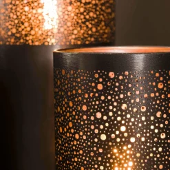 WoonStijl Vloerlamp Ø25 cilinder 90cm / Zwart nikkel Best