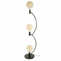 WoonStijl Vloerlamp Arcus 3-lichts / Sienna bruin Outlet