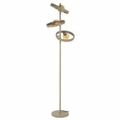 WoonStijl Vloerlamp 3L hover beige