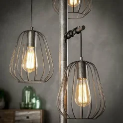 WoonStijl Vloerlamp 3L Lampoon Clearance