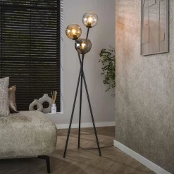 WoonStijl Vloerlamp 3L Multi Globe Online