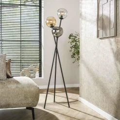 WoonStijl Vloerlamp 3L Multi Globe Online