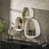 WoonStijl Wandschap set van 3 stone druppel Sale