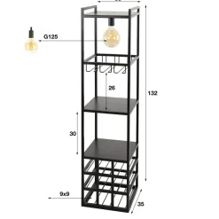 WoonStijl Wijnreklamp decorate Clearance