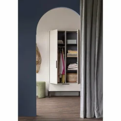 Woood ADAM 2-deurs kast grenen dust [fsc] Discount