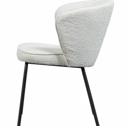 Woood Admit eetkamerstoel bouclé naturel Clearance