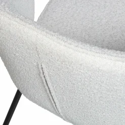 Woood Admit eetkamerstoel bouclé naturel Clearance