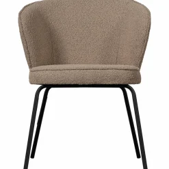 Woood Admit eetkamerstoel bouclé beige Best