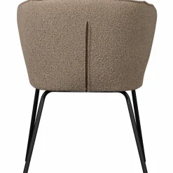 Woood Admit eetkamerstoel bouclé beige Best