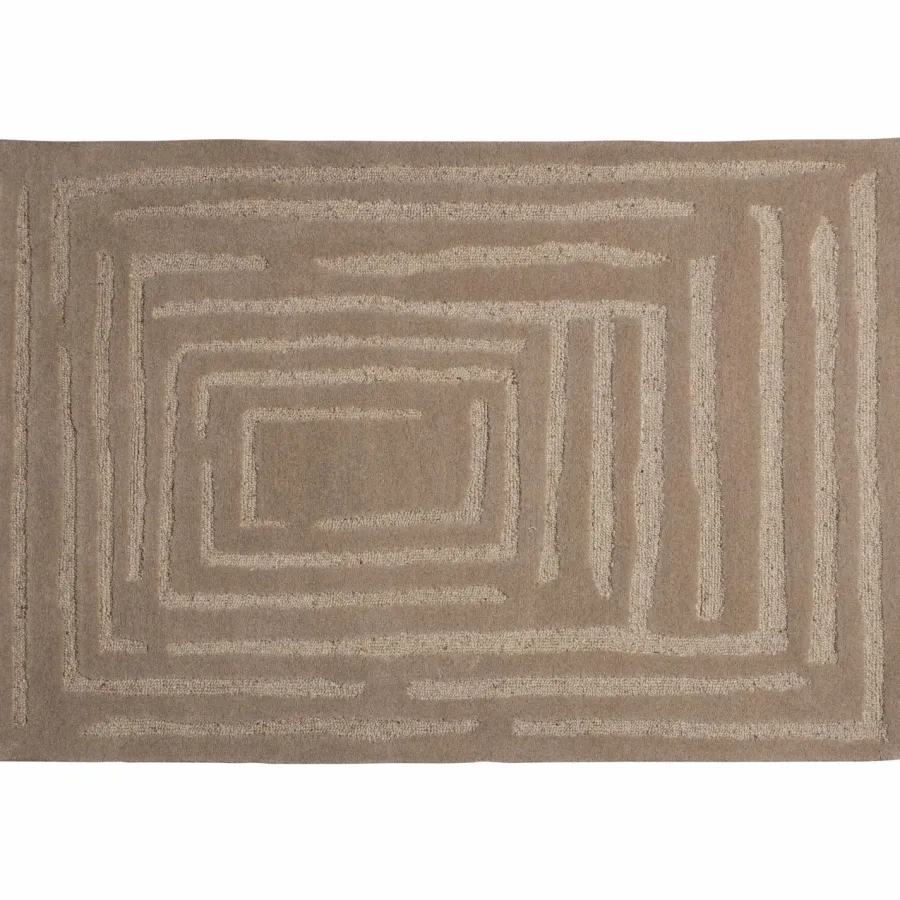 Woood ALICIA vloerkleed wol zand 170x240CM Best
