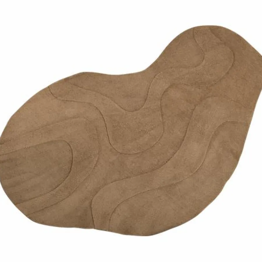 Woood Alya Vloerkleed Organisch Pale Brown 170x240cm Online