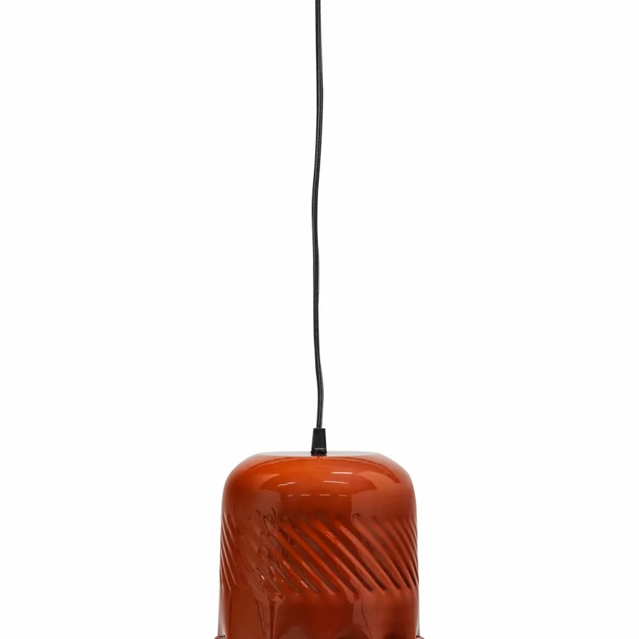 Woood Arleso hanglamp metaal oranje/bruin New