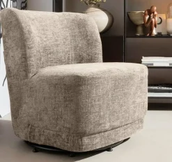 Woood Atty Draaifauteuil Zand