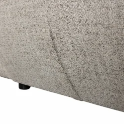 Woood Baggy draaifauteuil geweven stof naturel melange Clearance