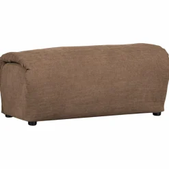 Woood Baggy hocker geweven chenille bruin Online
