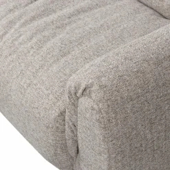 Woood Baggy hoekbank links geweven stof naturel melange Sale
