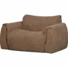 Woood Baggy loveseat geweven chenille bruin Sale