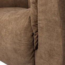 Woood Baggy loveseat geweven chenille bruin Sale