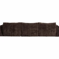 Woood Baggy 3-zits bank 3d chenille donkerbruin Outlet