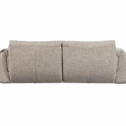Woood Baggy 2-zits bank geweven stof naturel melange Outlet