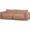 Woood Baggy 2-zits bank geweven chenille oud roze Sale