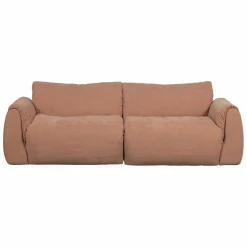 Woood Baggy 2-zits bank geweven chenille oud roze Sale