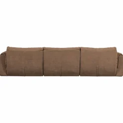 Woood Baggy 3-zits bank geweven chenille bruin Sale