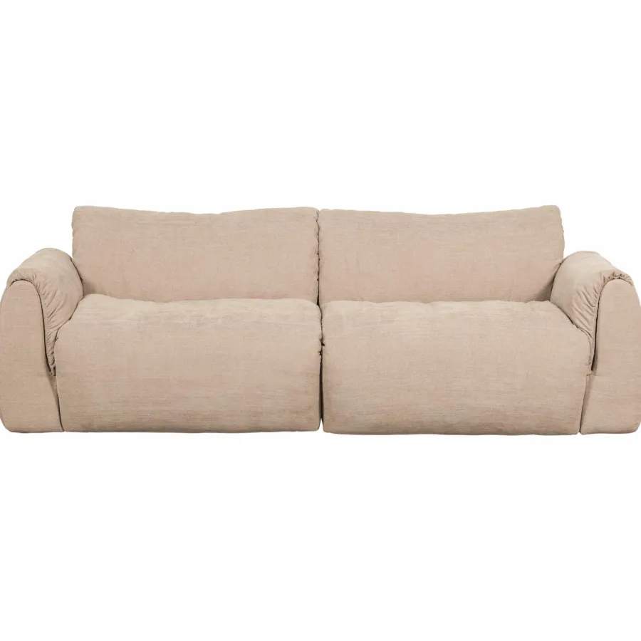 Woood Baggy 2-zits bank geweven chenille zand Sale